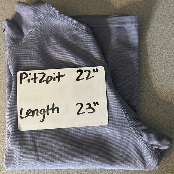 Patagonia Sz L Capilene 1/4 Zip Performance Base Layer Pullover Lavender USA - Picture 7 of 8